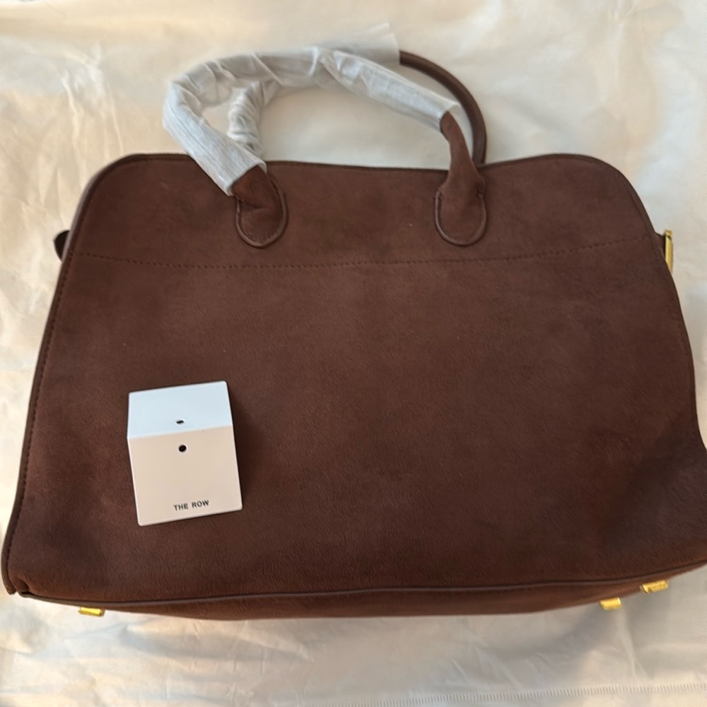 Brand new Brown suede purse, The Row